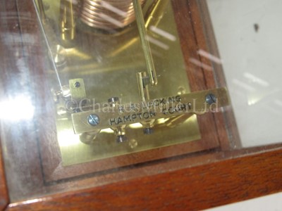 Lot 376 - A MODERN BAROGRAPH RETAILED BY R.R. LUCKING, HAMPTON COURT