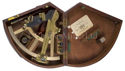 Lot 345 - AN EXCEPTIONAL 8IN. RADIUS VERNIER SEXTANT BY WILLIAM DOLLOND, LONDON, CIRCA 1860