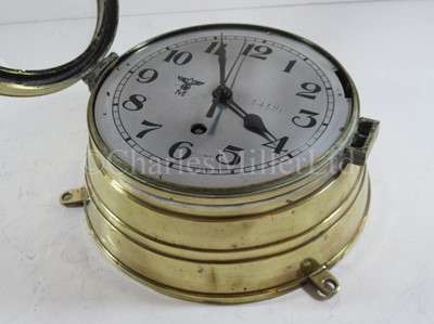 Lot 295 - A KRIEGSMARINE U-BOAT CLOCK