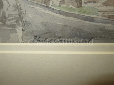Lot 5 - PHILIP CONNARD (BRITISH, 1875-1958) - Greenhithe Slipway