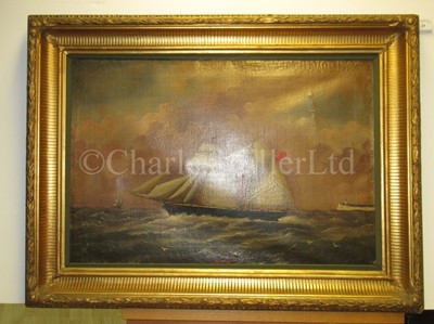 Lot 31 - ENGLISH SCHOOL, 19TH CENTURY - The 'Anne' leaving harbour