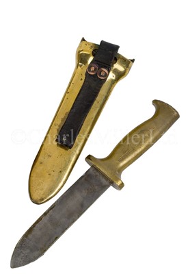 Lot 96 - A RARE DIVER'S KNIFE BY C.E. HEINKE LTD, LONDON