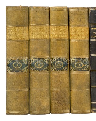 Lot 171 - LIVES OF THE BRITISH ADMIRALS. - J. Campbell for John Murray, 1785
