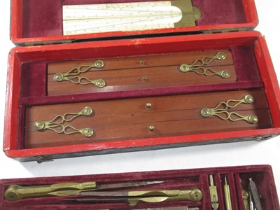 Lot 347 - Ø A GOOD DRAWING SET BY J. BENNETT LONDON, CIRCA 1750