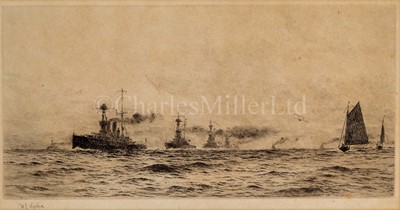 Lot 275 - WILLIAN LIONEL WYLLIE (1855-1931) - FOUR DRYPOINT ETCHINGS