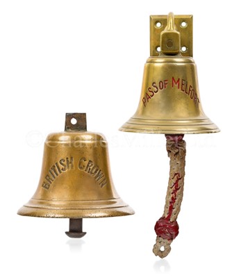 Lot 110 - A BELL FROM THE S.S. BRITISH CROWN (1952)