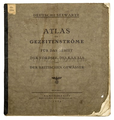 Lot 269 - DEUTSCHE SEEWARTE, ATLAS DER GEZEITENSTRÖME FÜR DAS GEBIET DER NORDSEE, DES KANALS UND DER BRITISCHEN GEWÄSSER