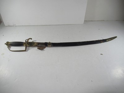 Lot 173 - A WARRANT OFFICER'S SWORD, CIRCA 1790