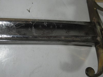 Lot 173 - A WARRANT OFFICER'S SWORD, CIRCA 1790