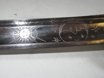 Lot 173 - A WARRANT OFFICER'S SWORD, CIRCA 1790