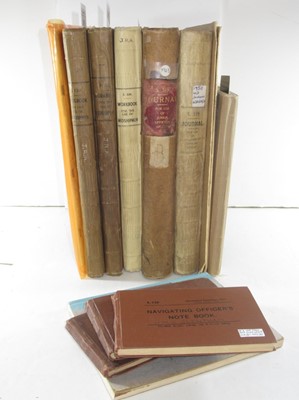 Lot 311 - MIDSHIPMAN'S LOG BOOKS