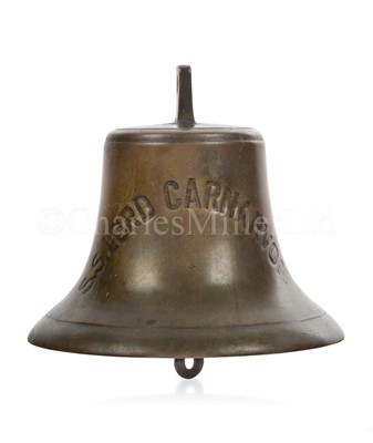 Lot 102 - THE SHIP'S BELL FROM THE TRAWLER LORD CARNARVON