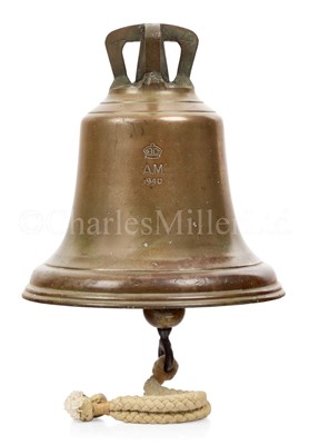 Lot 317 - AN AIR MINISTRY RAF SCRAMBLE BELL, 1940