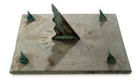 Lot 251 - a Polyhedral slate sundial by richard melvin,...