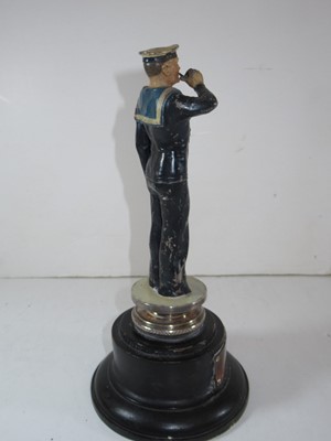 Lot 254 - LORD MOUNTBATTEN'S ROLLS-ROYCE CAR MASCOT, CIRCA 1920