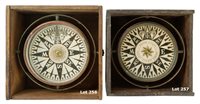 Lot 256 - A 19TH CENTURY DRY CARD COMPASS BY T. SQUIRE,...