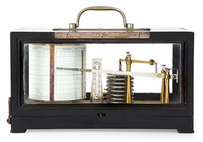 Lot 353 - A PRESENTATION BAROGRAPH BY RICHARD FRÈRES, CIRCA 1887