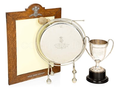 Lot 243 - A DINNER GONG FROM THE OFFICERS' WARDROOM R.Y. OSBORNE, CIRCA 1900