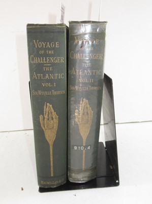 Lot 163 - THE VOYAGE OF THE ‘CHALLENGER’ THE ATLANTIC BY SIR C. WYVILLE THOMSON