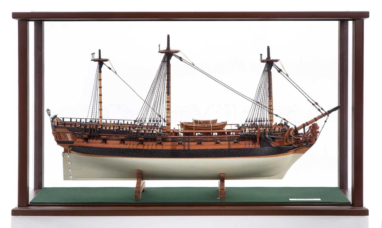 Lot 118 A FINELY CARVED AND PRESENTED 1 48 SCALE lot-118-a-finely-carved-and-presented-1-48-scale