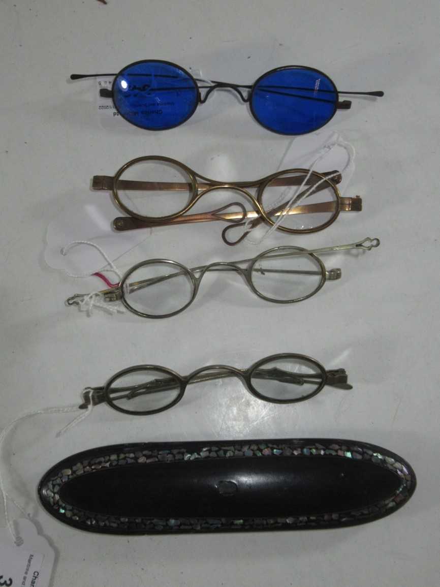 Lot 342 - A GROUP OF SPECTACLES, CIRCA 1820