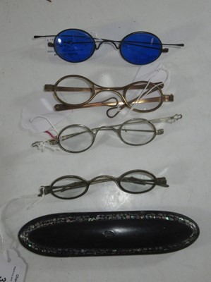 Lot 342 - A GROUP OF SPECTACLES, CIRCA 1820