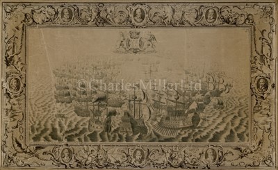 Lot 136 - AFTER JOHN PINE (1690-1756) - THE SPANISH ARMADA, PLATES VI AND VII