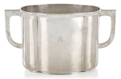 Lot 125 - A TURKISH MARITIME LINE DOUBLE CHAMPAGNE BUCKET, CIRCA 1930