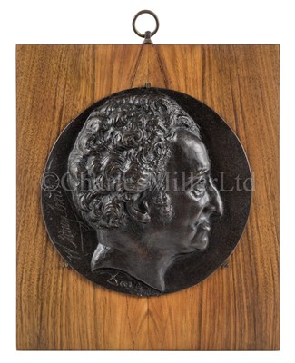 Lot 216 - A BAS-RELIEF PORTRAIT MEDALLION OF ADMIRAL SIR WILLIAM SYDNEY SMITH, CIRCA 1834