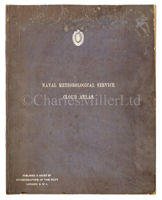 Lot 261 - NAVAL METEOROLOGICAL SERVICE CLOUD ATLAS, 1918