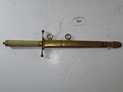 Lot 161 - Ø A FINE MIDSHIPMAN'S DIRK, CIRCA 1790