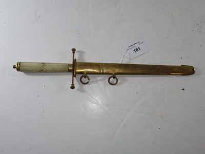 Lot 161 - Ø A FINE MIDSHIPMAN'S DIRK, CIRCA 1790