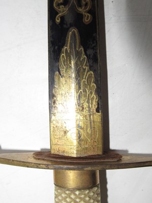 Lot 161 - Ø A FINE MIDSHIPMAN'S DIRK, CIRCA 1790