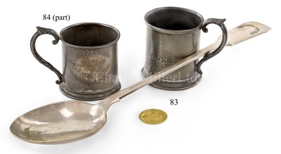 Lot 84 - A SOUVENIR STIRRUP CUP FROM THE GREAT EASTERN, CIRCA 1860