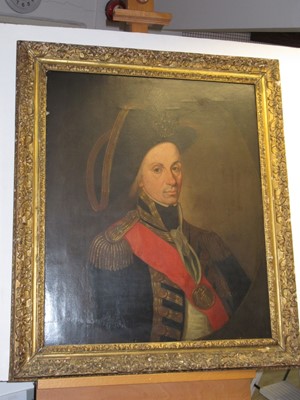 Lot 174 - MATTHEW H. KEYMER (1764-1816) - PORTRAIT OF ADMIRAL LORD NELSON, CIRCA 1800