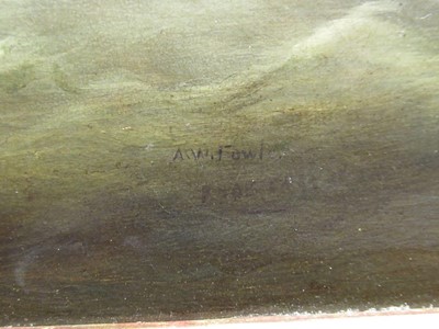 Lot 68 - ARTHUR WELLINGTON FOWLES (CIRCA 1815-1883) - ‘ESMERALDA’ SCHOONER YACHT OFF CAP DE LA HAGUE, 1861