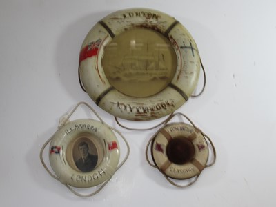 Lot 44 - A COLLECTION OF LIFEBUOY FRAMED SHIPPING PHOTOGRAPHS