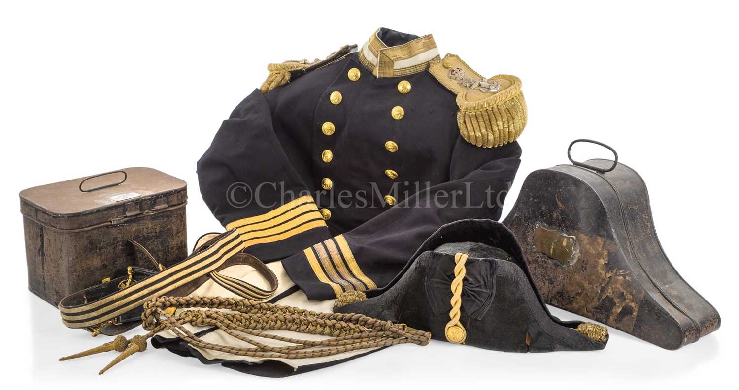 Lot 279 - A CAPTAIN'S FULL DRESS UNIFORM FOR THE ROYAL NAVY