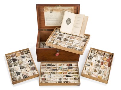 Lot 345 - A MINERAL, FOSSIL AND ROCK COMPENDIUM BY JAMES TENNANT, CIRCA 1858