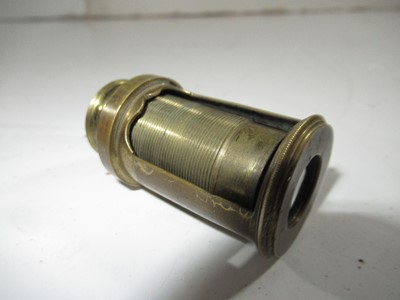 Lot 341 - AN ELLIS-TYPE AQUATIC MICROSCOPE ATTRIBUTED TO PETER DOLLOND, LONDON, CIRCA 1770