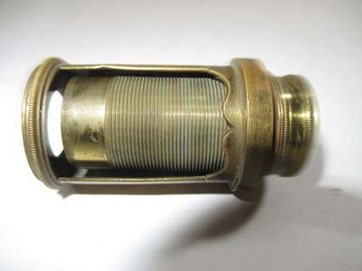 Lot 341 - AN ELLIS-TYPE AQUATIC MICROSCOPE ATTRIBUTED TO PETER DOLLOND, LONDON, CIRCA 1770