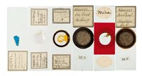 Lot 294 - A COLLECTION OF LARGELY PETROLOGICAL SLIDES,...