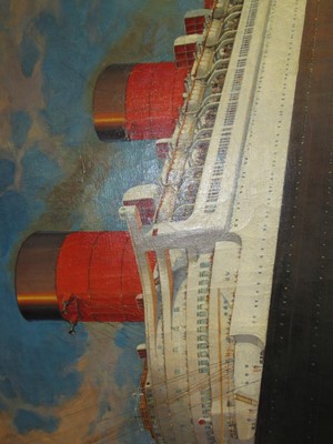 Lot 116 - WILLIAM JOHN PATTON MCDOWELL (1888-1950) - R.M.S. 'QUEEN MARY'