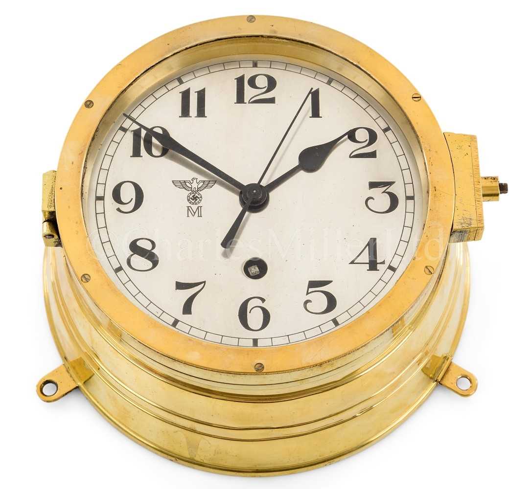 Lot 267 - A KRIEGSMARINE U-BOAT CLOCK