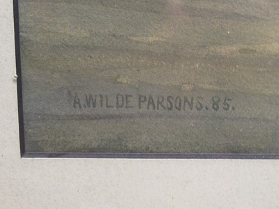 Lot 7 - ARTHUR WILDE PARSONS (BRITISH, 1854-1931) - DUTCH BARGES IN A BRISK SEA