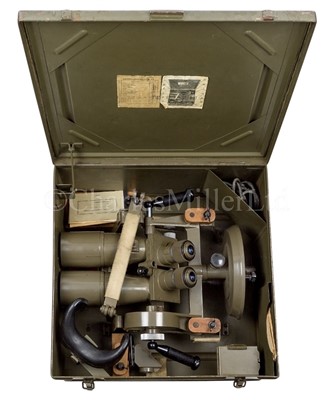 Lot 346 - A PAIR OF CZECH MILITARY SURPLUS 10 X 80 ANTI-AIRCRAFT BINOCULARS BY TZK, CIRCA 1957