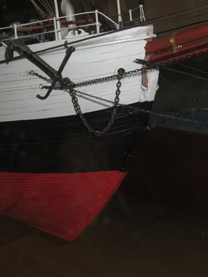 Lot 240 - A FINELY DETAILED 1:75 SCALE MODEL OF THE ARCTIC AND POLAR  EXPLORATION VESSEL FRAM, 1892