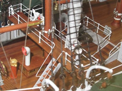 Lot 240 - A FINELY DETAILED 1:75 SCALE MODEL OF THE ARCTIC AND POLAR  EXPLORATION VESSEL FRAM, 1892