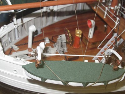 Lot 240 - A FINELY DETAILED 1:75 SCALE MODEL OF THE ARCTIC AND POLAR  EXPLORATION VESSEL FRAM, 1892