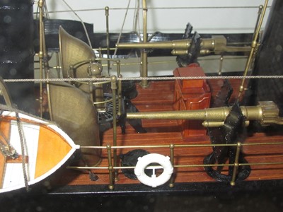 Lot 247 - A FINE 1:48 SCALE BUILDER’S-STYLE MODEL FOR THE 30-KNOT TORPEDO BOAT DESTROYER H.M.S. WHITING BUILT IN 1896